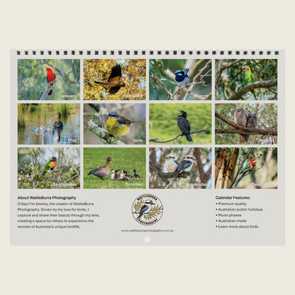 2025 Australian Bird Calendar