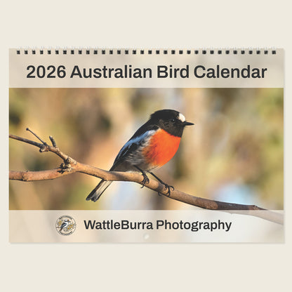 2026 Australian Bird Wall Calendar - Australian Made